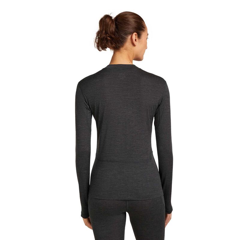 Icebreaker W 200 MerinoFine Ace LS Mock Neck image number 1